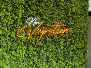 Mon vapotier, enseigne néon Roncq