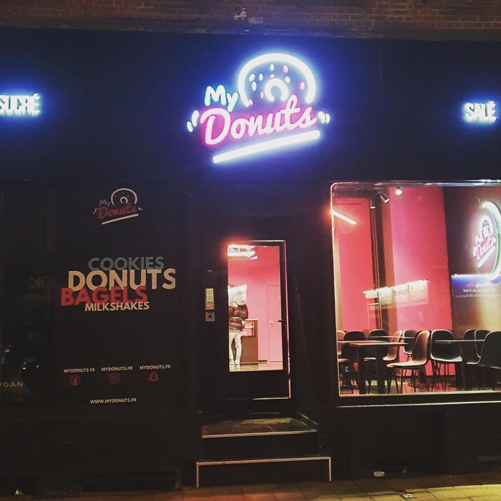 My Donuts enseigne LED, Roubaix