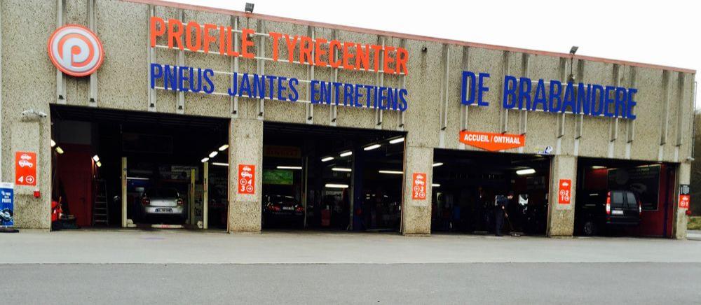 Lettres reliefs garage, Belgique